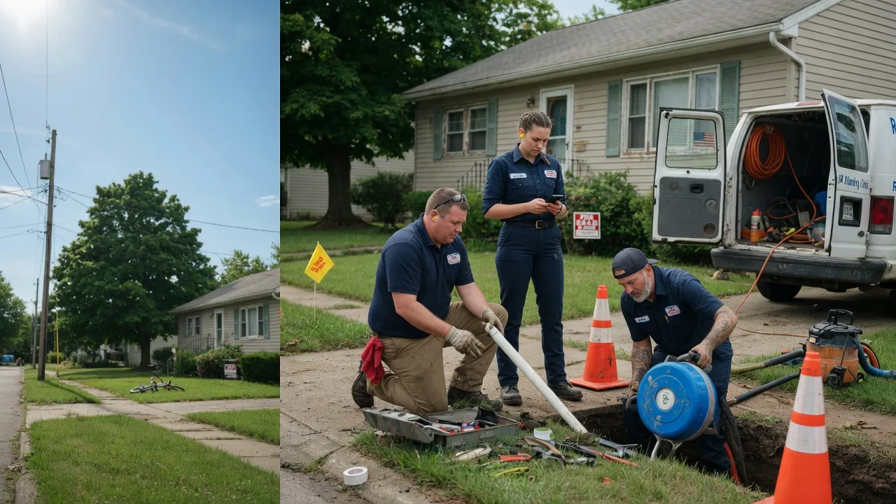 Sewer Line Repair in Cashion, OK near me